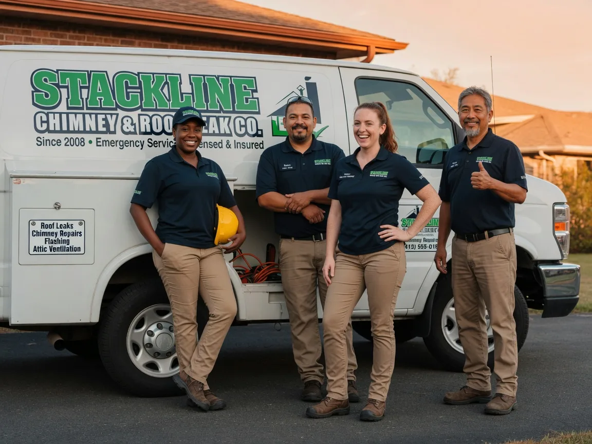 Chimney flashing repair company in Shirley, IN